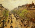 camille pissarro boulevard montmartre printemps 1897 Parisien